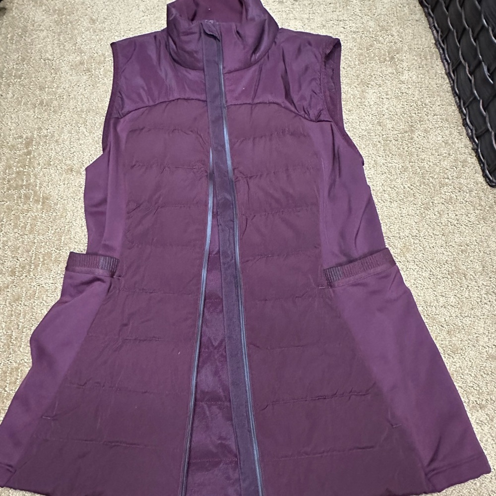 Purple Sleeveless Vest